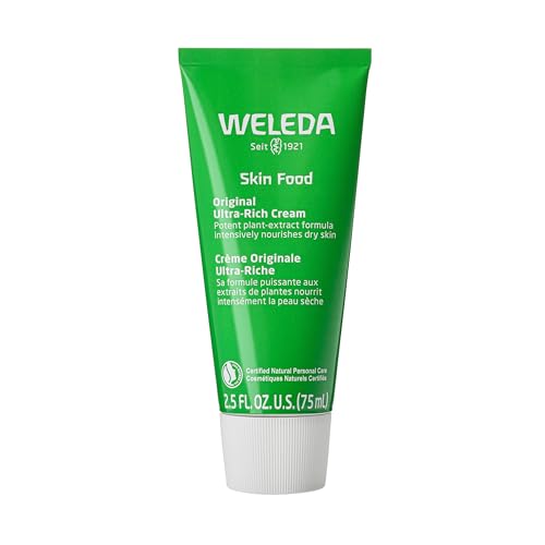 Weleda Skin Food Original Ultra-Rich Body Cream 2.5 Fluid Ounce, Plant Rich Hydrating Moisturizer With Pansy, Chamomile and Calendula