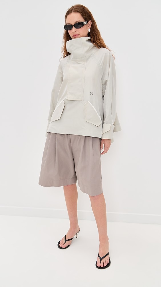 Meryll Rogge Drawstring Chino Shorts