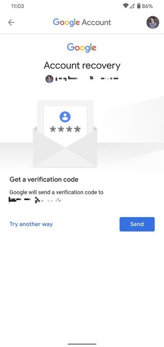 How to reset a forgotten Google password