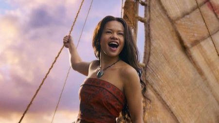 Catherine Laga'aia in the live-action Moana movie