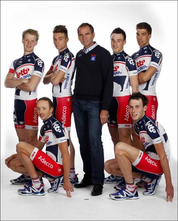 Marc Sergeant calls the shots on the Lotto team