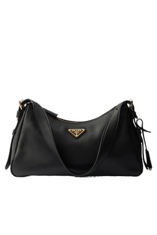 Prada Aimée Medium Leather Shoulder Bag