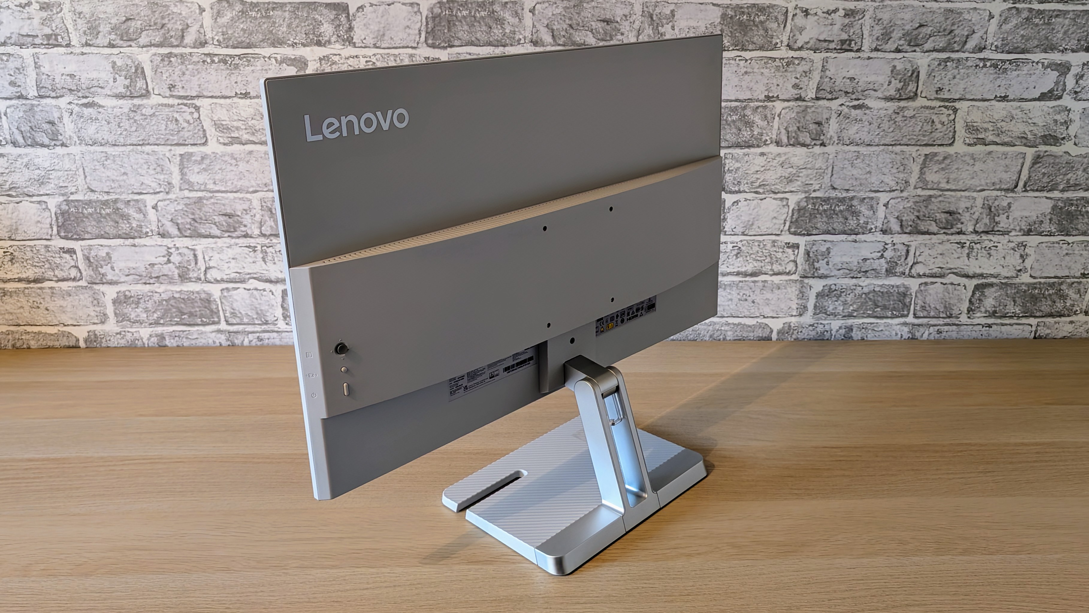 The Lenovo L27i-4B Monitor on a desk