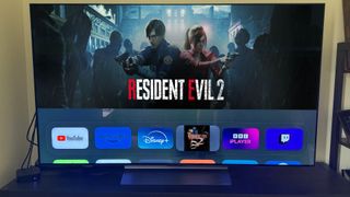 Resident Evil 2 on Apple TV mockup
