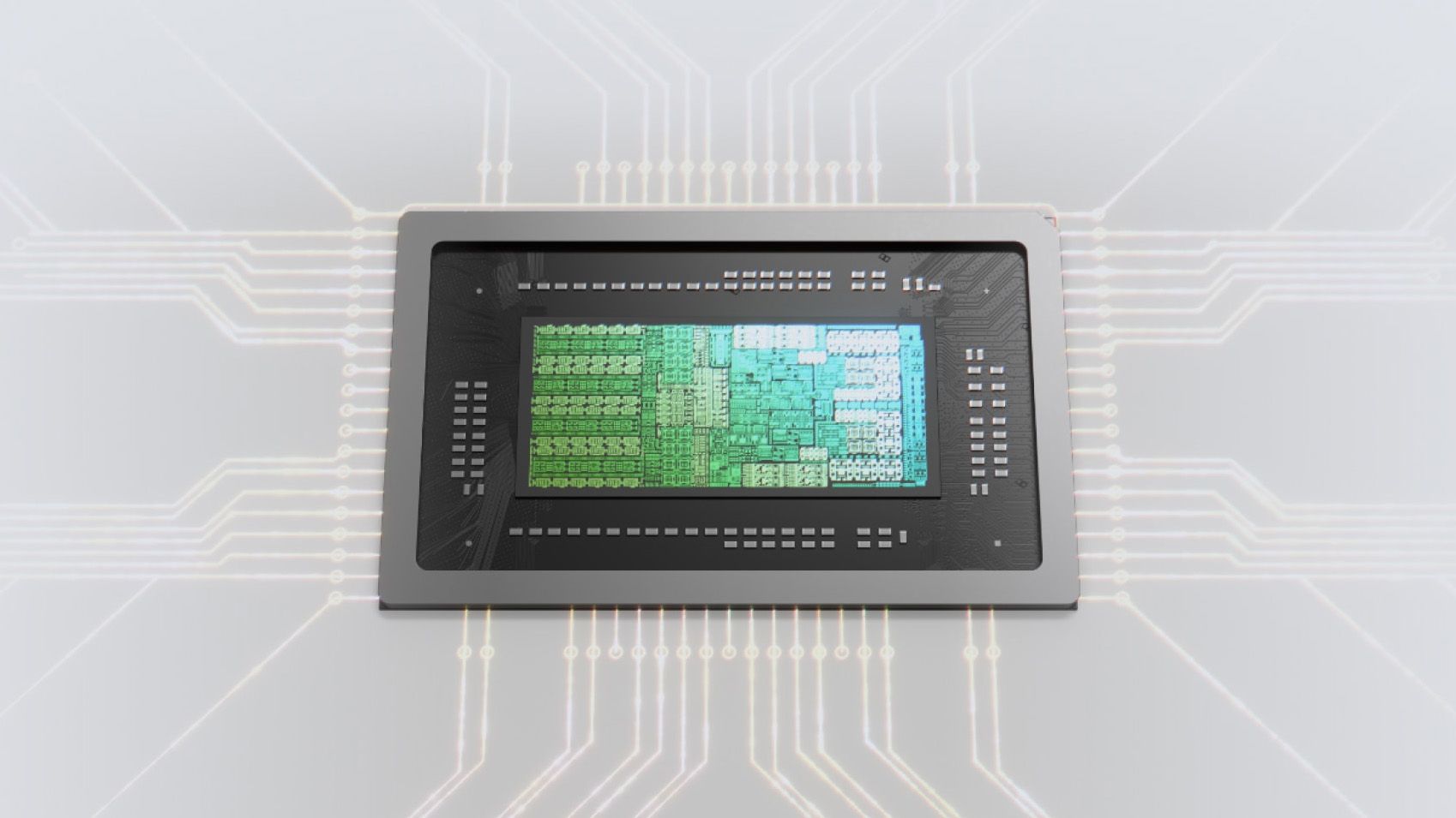 NVIDIA Spark processor render highlighting a computer chip