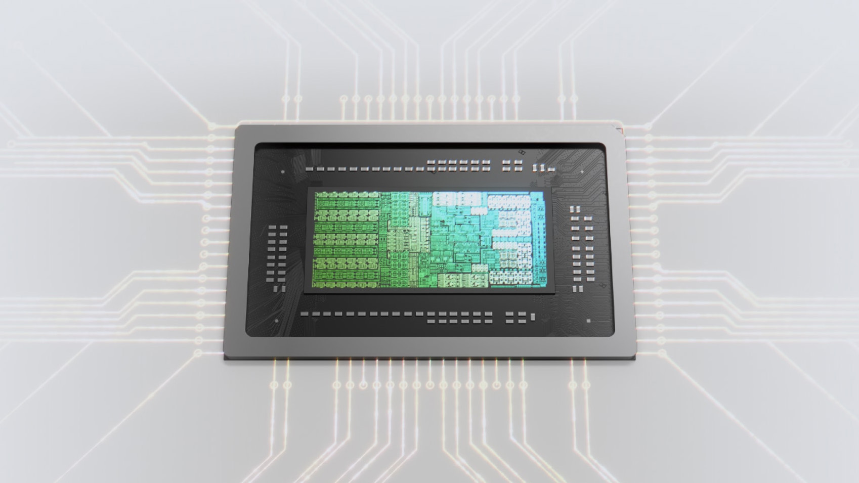 NVIDIA Spark processor render highlighting a computer chip