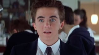 Agent Cody Banks looking concerned