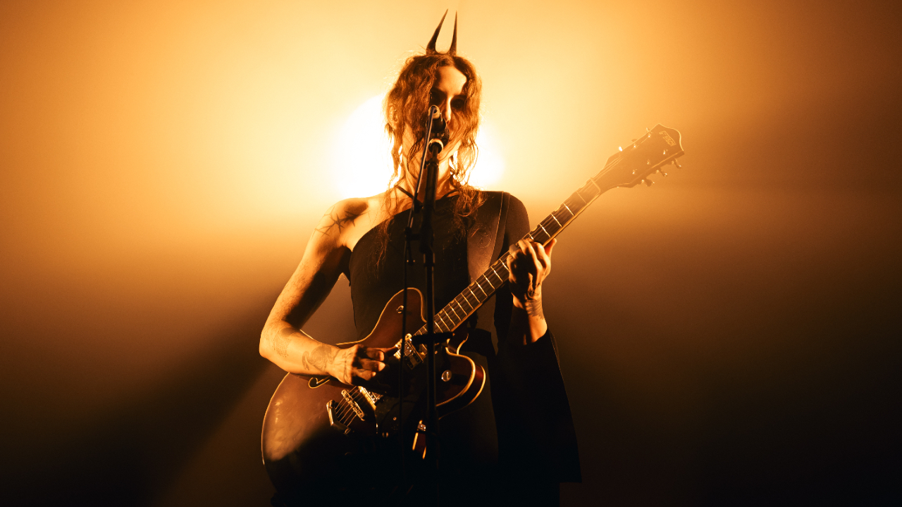 Chelsea Wolfe onstage in 2026