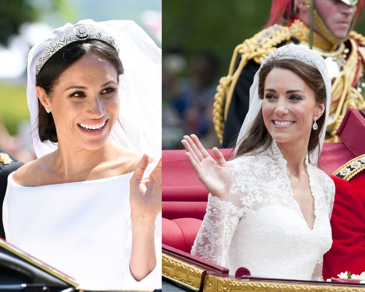 The secrets behind Duchess Meghan and Duchess Catherine&apos;s royal weddin...