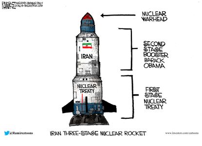 Editorial Cartoon U.S. Iran Nuclear Deal 2016