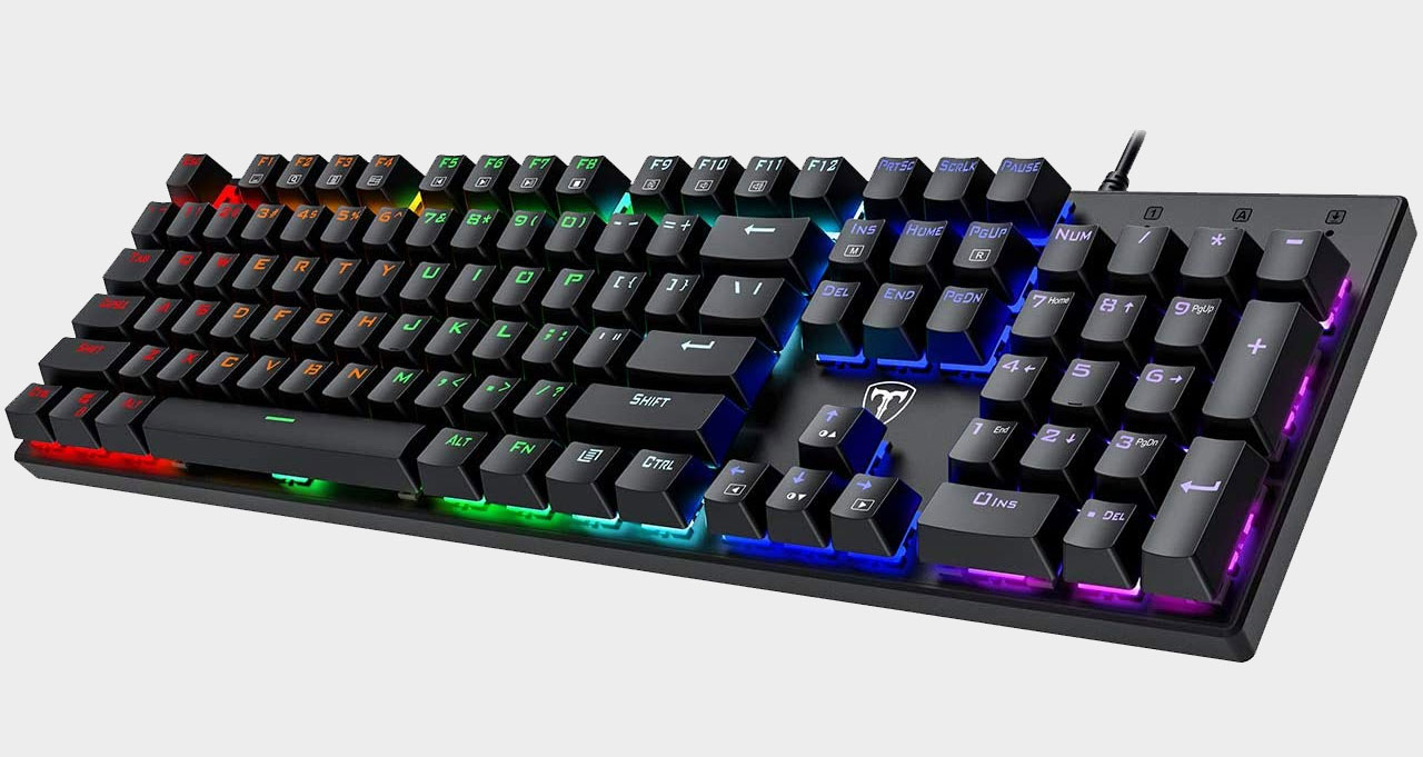  Now's your chance to score a splash proof mechanical keyboard for under $20 