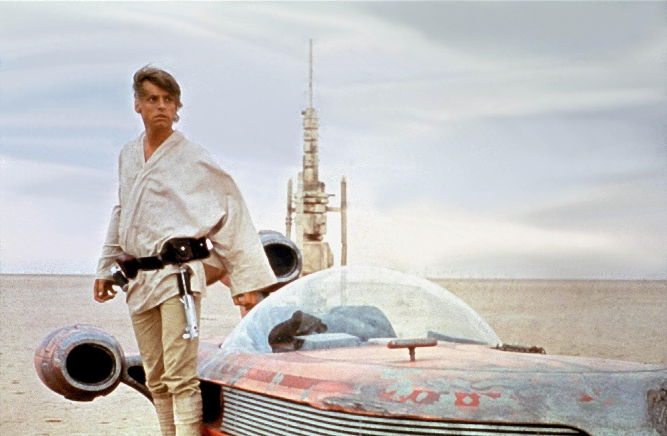Como Luke Skywalker en Star Wars, Mark Hamill ganó fama mundial.