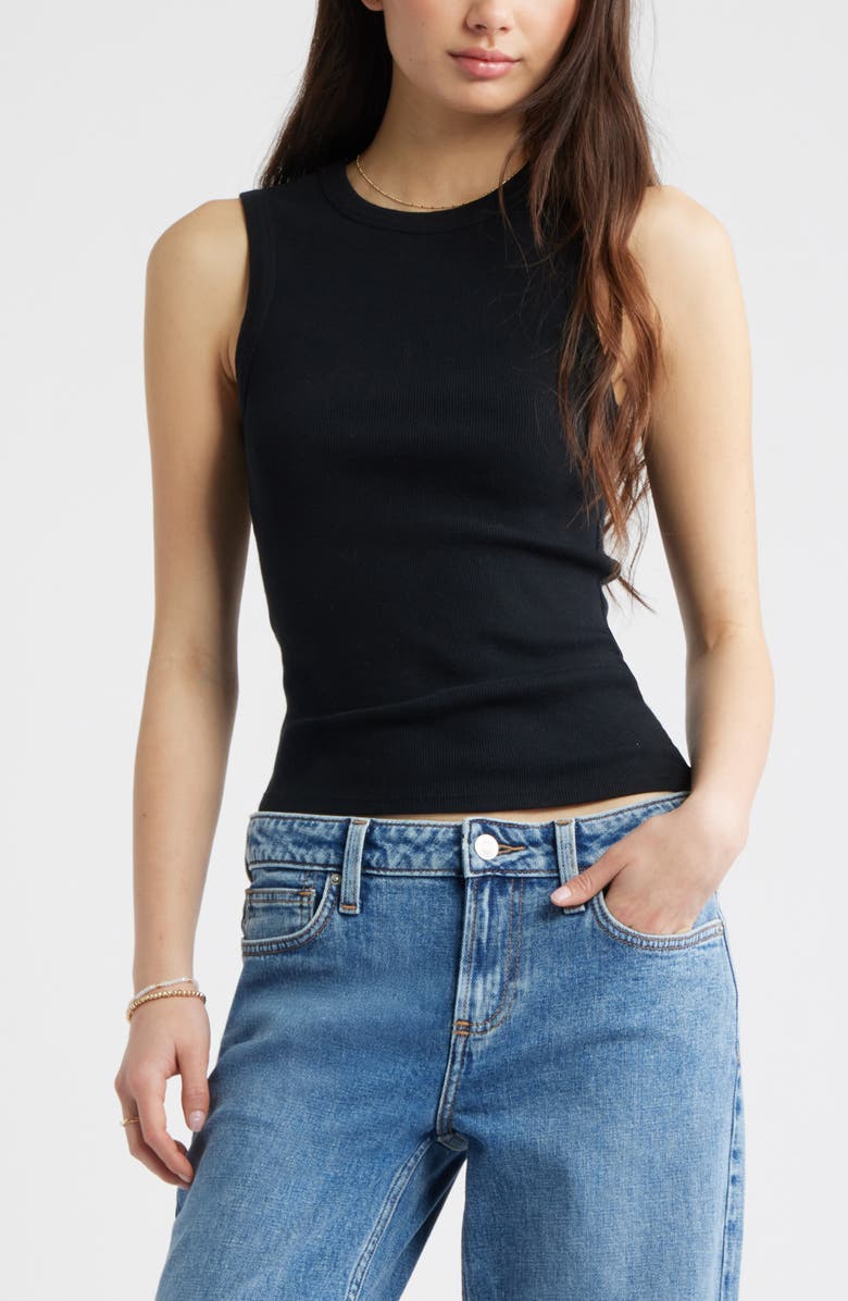 Crewneck Rib Tank