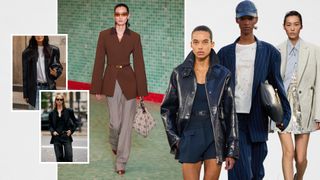 The 2025 fashion trend of power rewired at paris fashion week, tory burch, brandon maxwell, coach, and paco rabanne