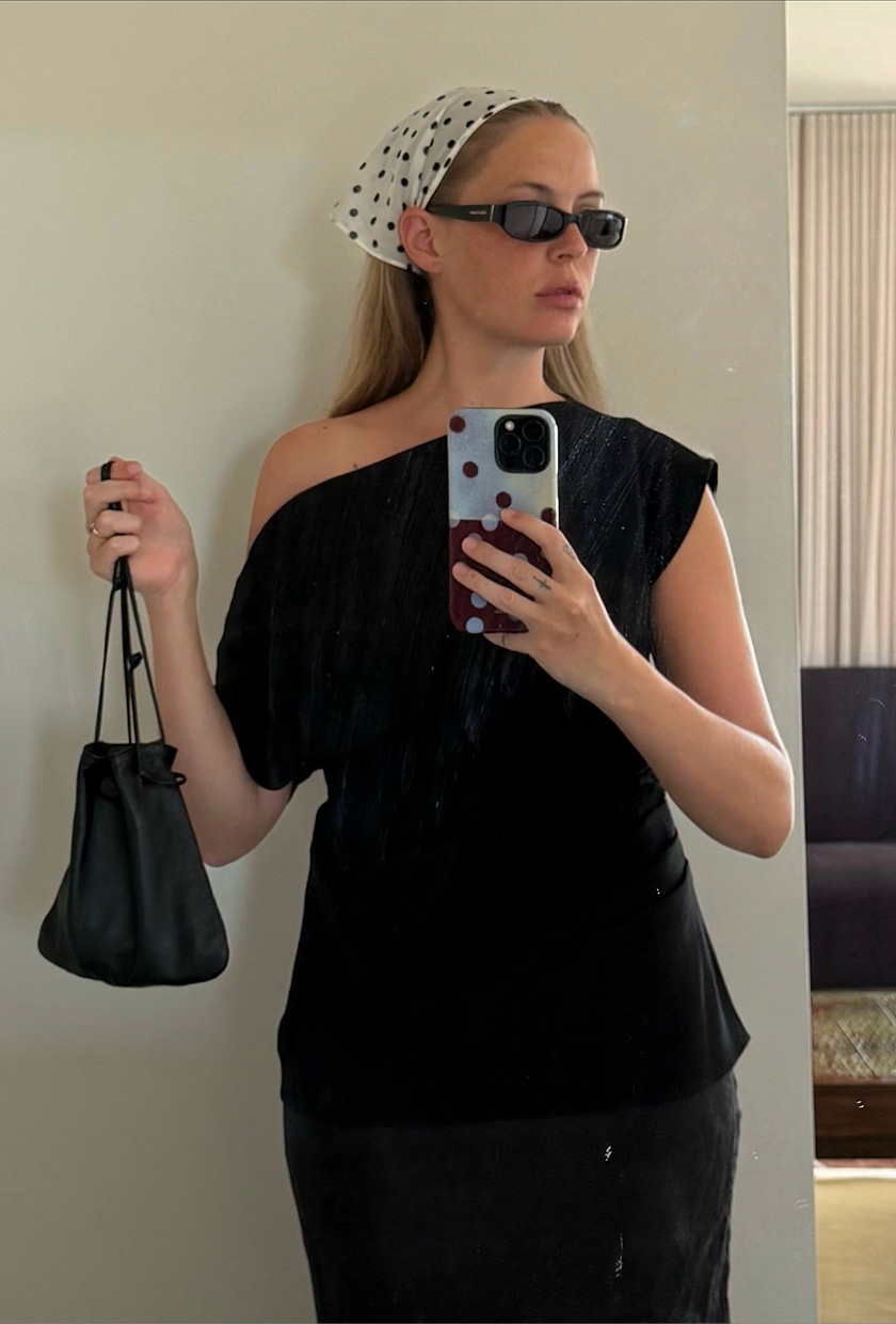 Ailie Smith wearing elevated basics.