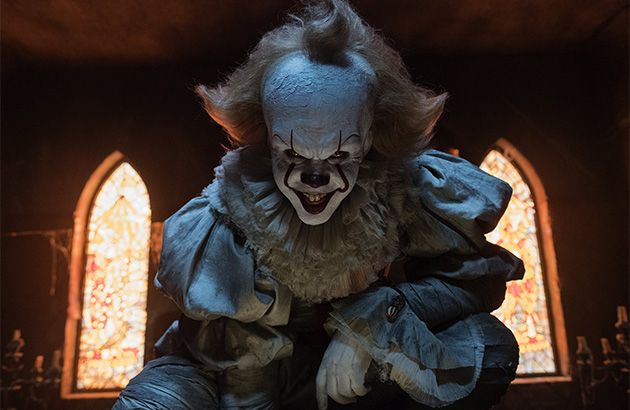 It 2017 Bill Skarsgard as Pennywise