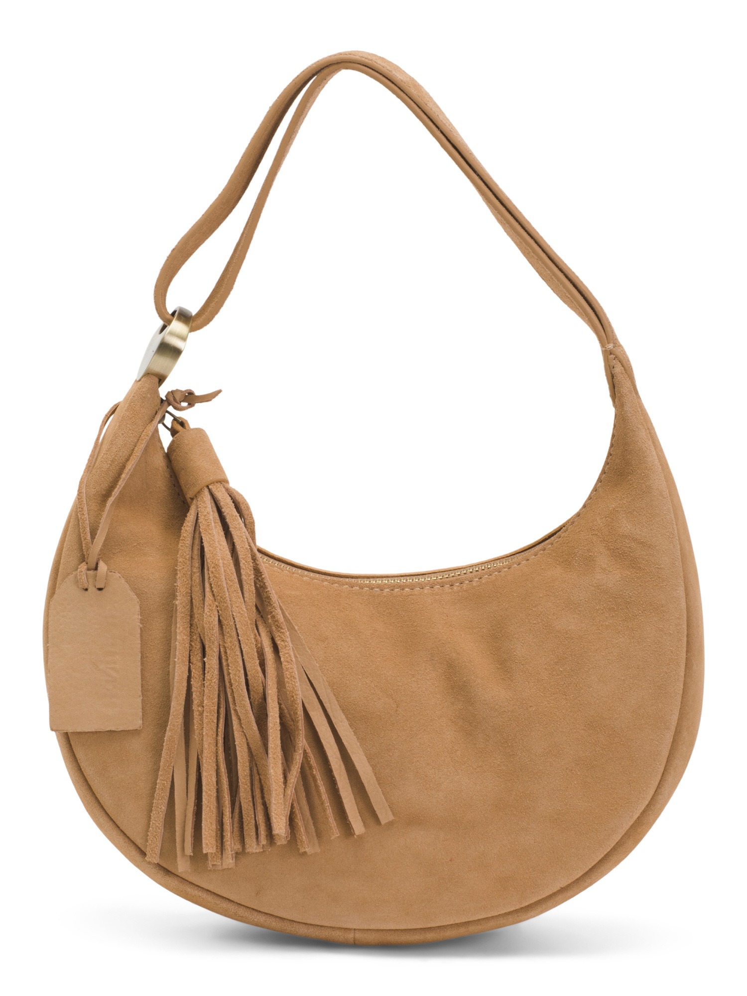 Made In India, Suede Mini Hobo With Tassel