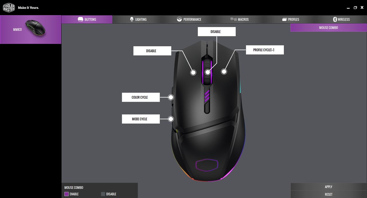 Cooler Master MM831