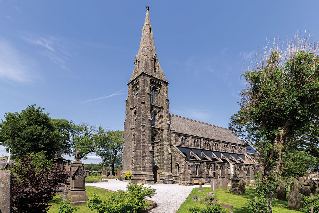 Property for sale with minstrels' gallery: St. Paul&rsquo;s Church, Denholme, Bradford, West Yorkshire. 
