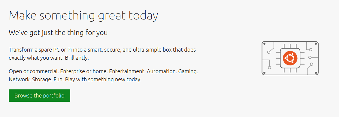Make something with Ubuntu Appliance