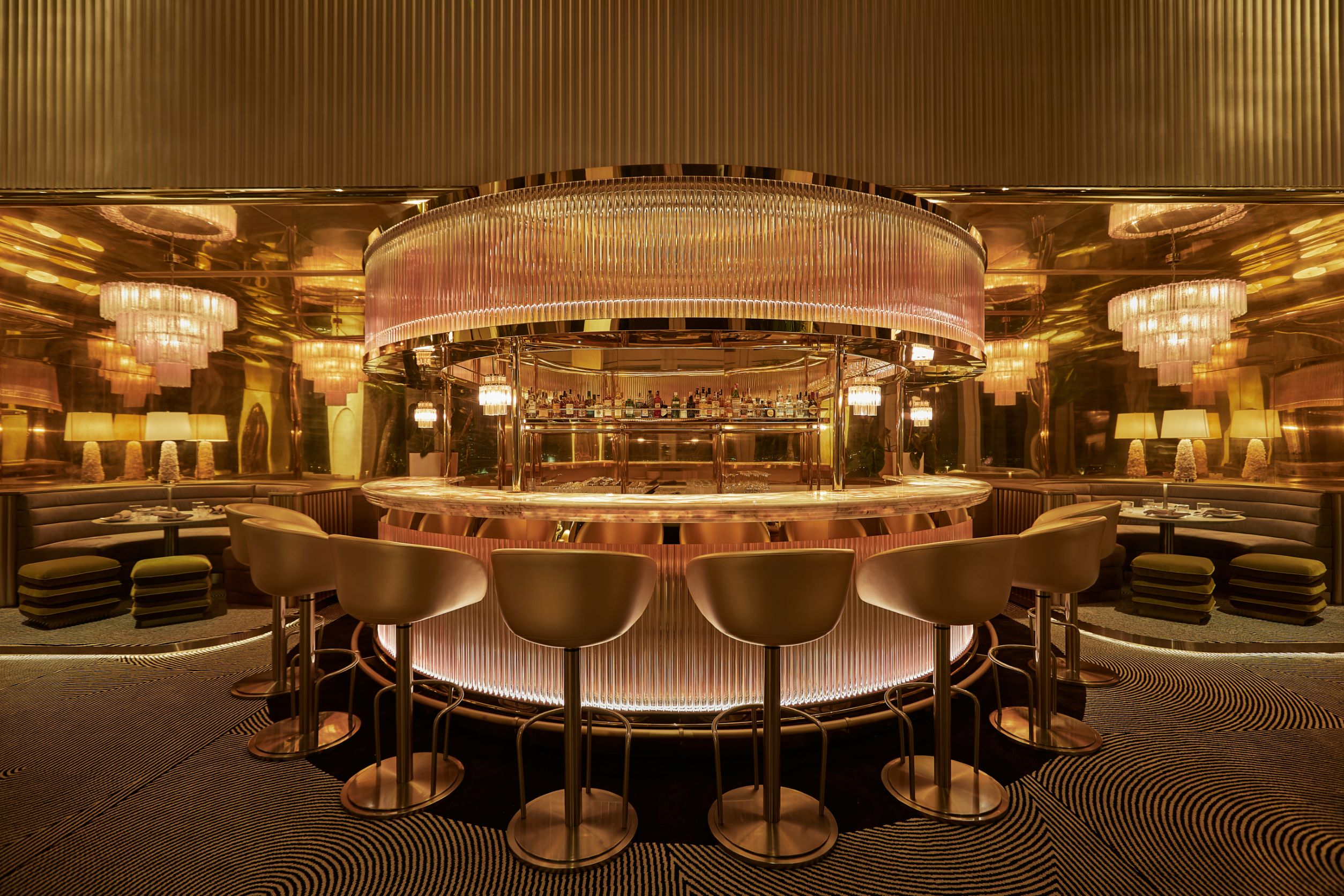 Ojo, Mexican inspired restaurant in the Standard Bangkok hotel designed by Jaime Hayon
