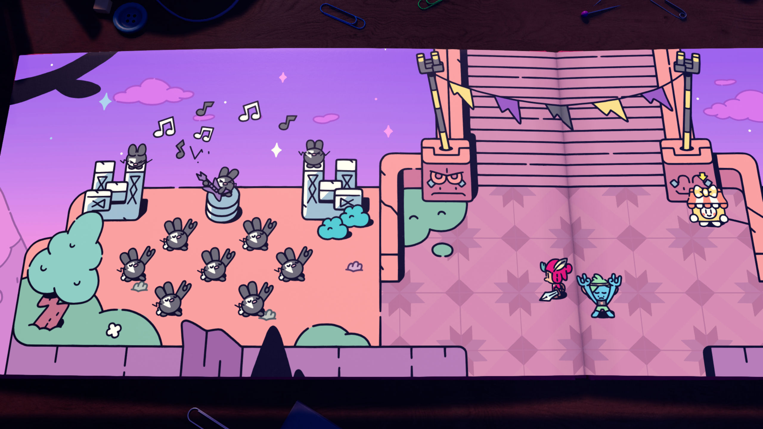 The Plucky Squire PC review: A mighty love letter to creativity that tells of inspiration, heroism, and friendship