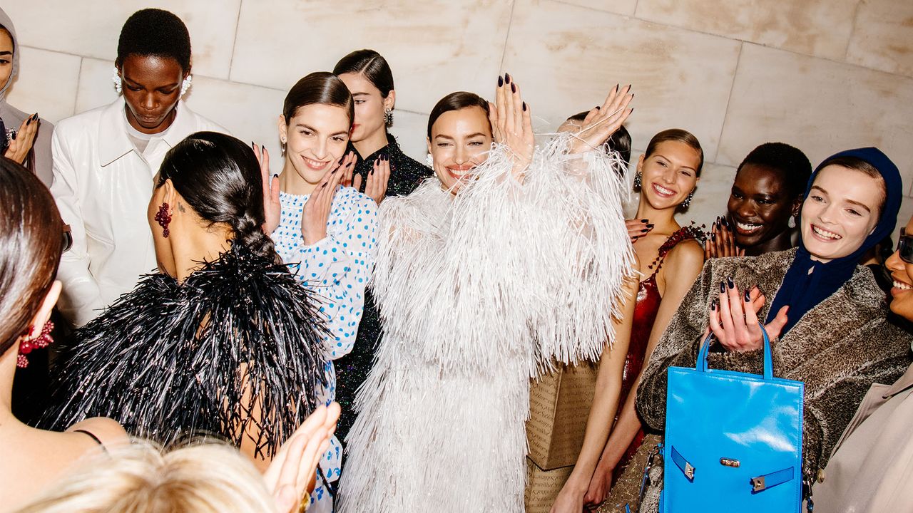 Tory Burch AW24 backstage