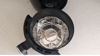 Foil bowl in air fryer