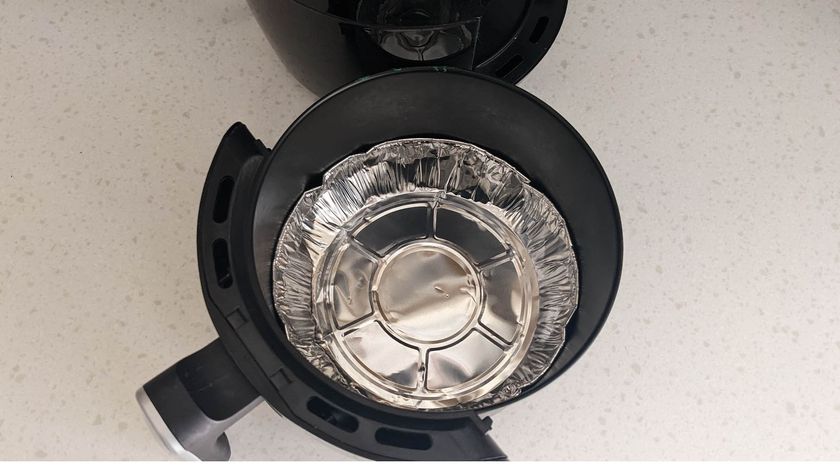 Foil bowl in air fryer