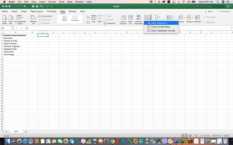 How to create a drop down list in Excel | TechRadar