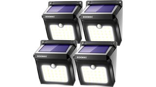 Zookki upgraded 28 LEDs solar security lights