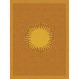 Helios gold rug