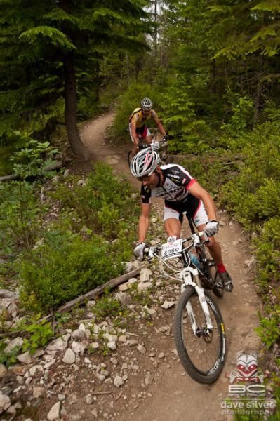 Jason Sager (Jamis) leads race overall leader Chris Sheppard