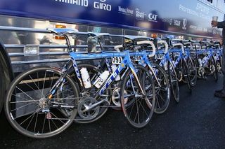 Bikes and riders tackle the climbs