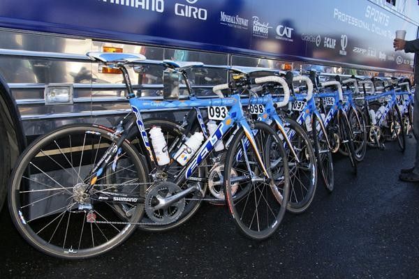 Nearly all of the Slipstream/Chipotle riders