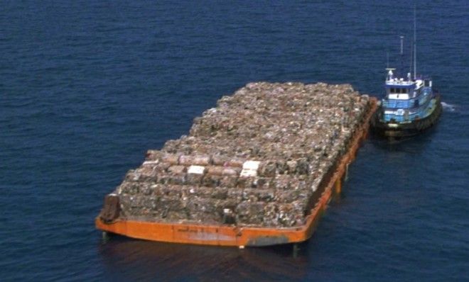 The Mobro 4000&amp;#039;s inaugural run contained more than 3 tons of trash.