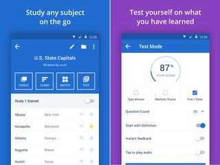 Quizlet (Android, iOS: Free)