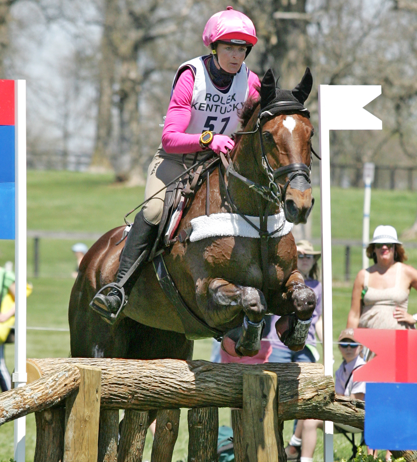 Lucinda Fredericks with Headley Britannia, Kentucky Three-Day Event winnres in 2009