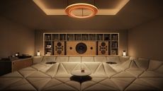 A render of the new Subliminal listening room at Stylus NYC