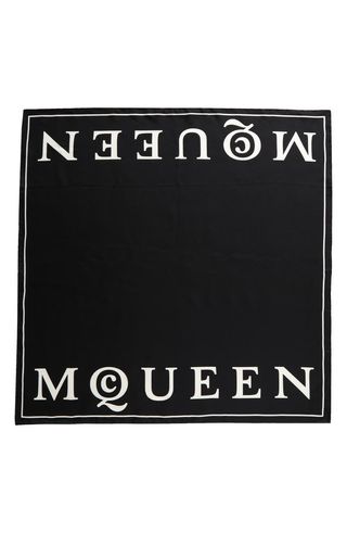 Logo Square Silk Scarf