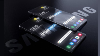 Samsung transparent smartphone