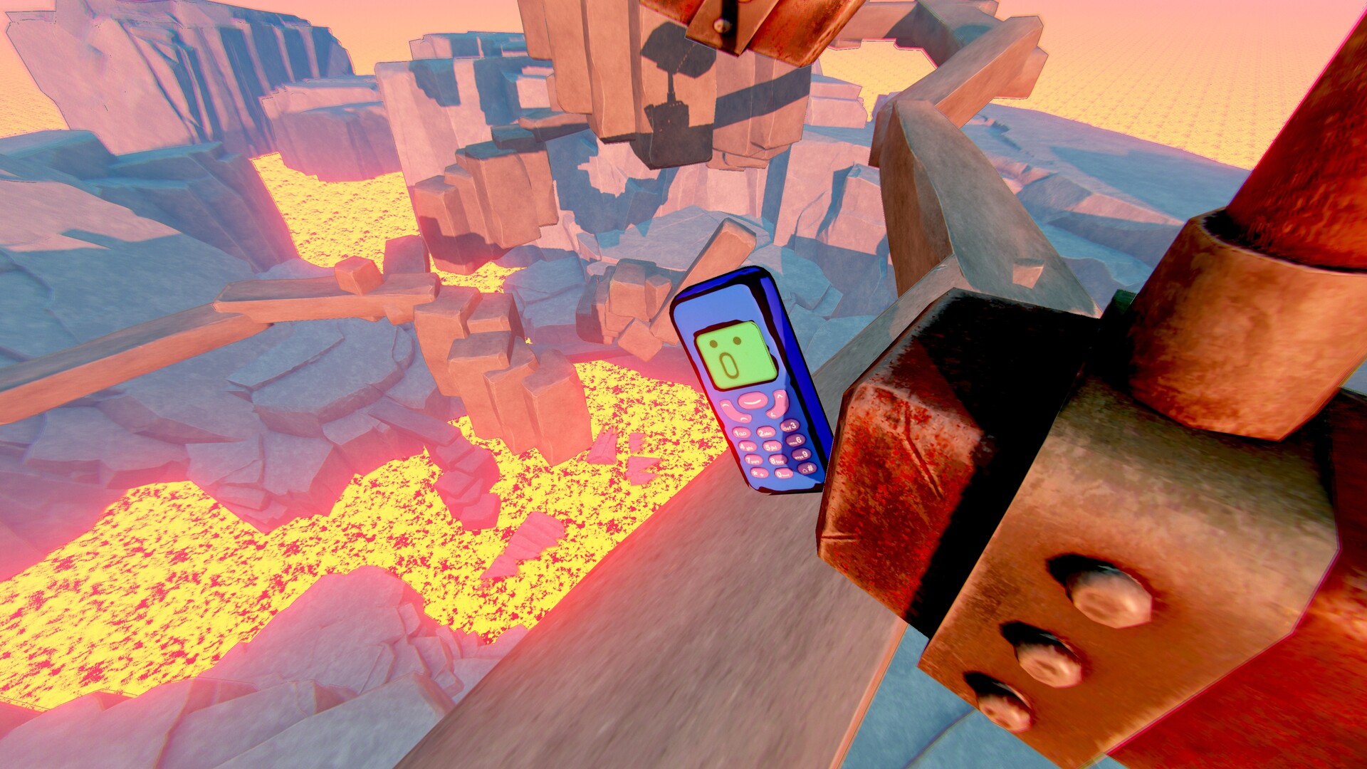 A screenshot from Flipping is Hard video game