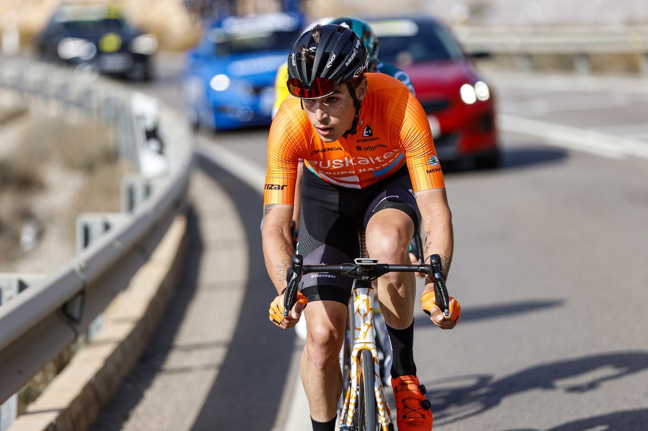 Clasica de Almeria 2022 - 35th Edition - El Ejido - Roquetas de Mar 188,2 km - 13/02/2022 - Xabier Mikel Azparren (ESP - Euskaltel - Euskadi) - photo Luis Angel Gomez/SprintCyclingAgency&Acirc;&copy;2022