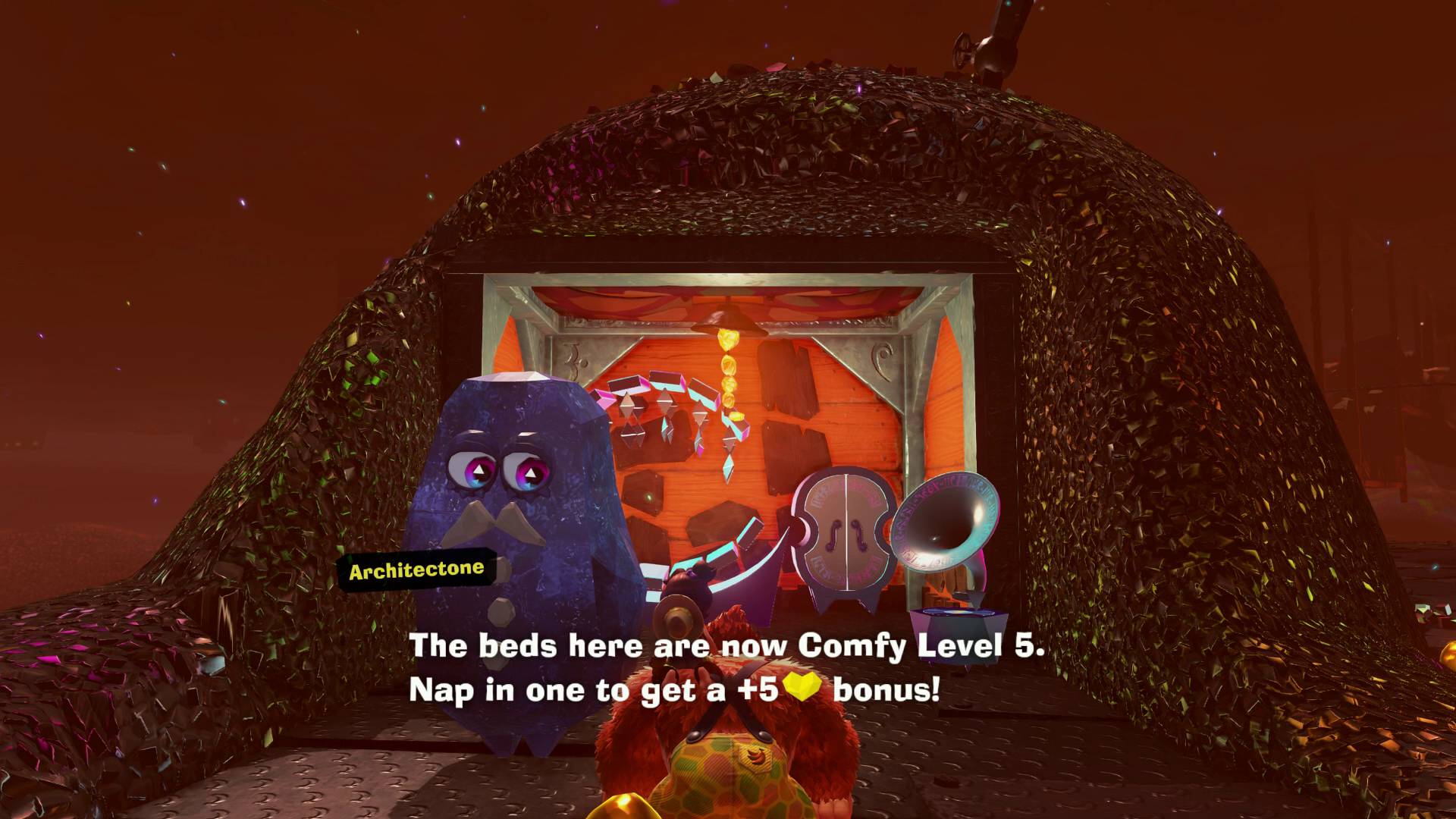 Donkey Kong Bananza getaway concierge