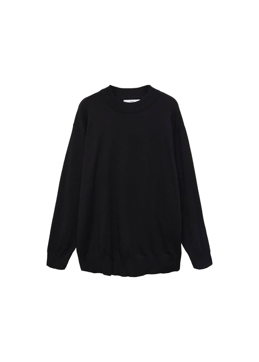 Round-neck knitted sweater - Women