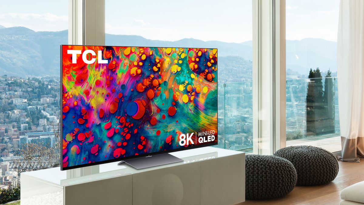 8k TCL Roku TV