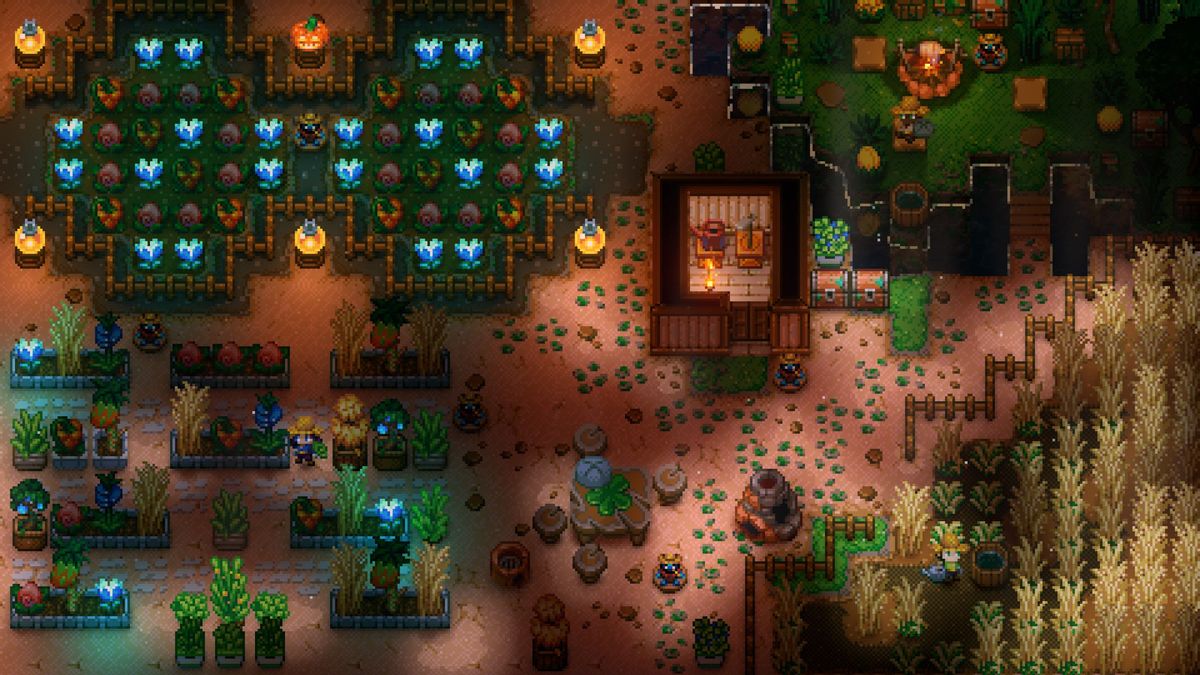Core Keeper gameplay screenshots.