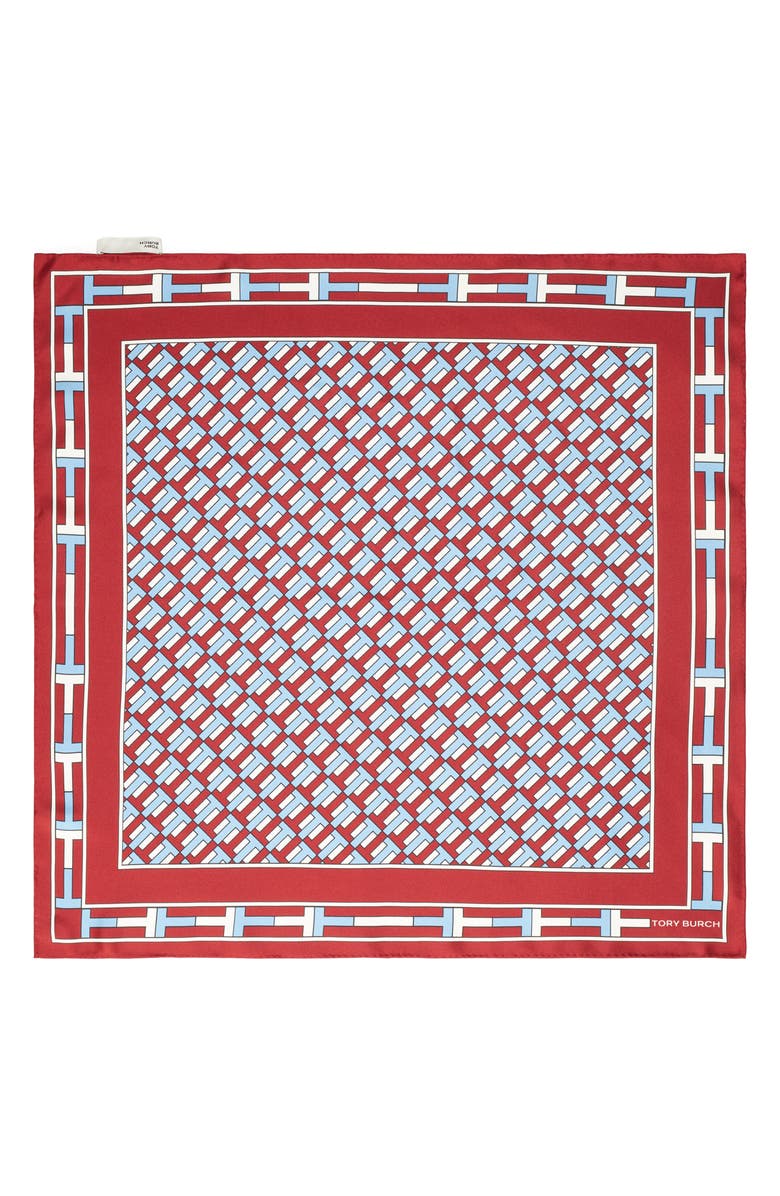 Logo Print Silk Neckerchief