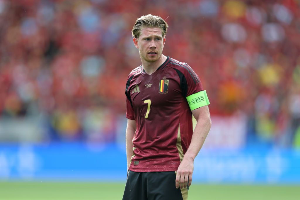 Belgium skipper Kevin De Bruyne 