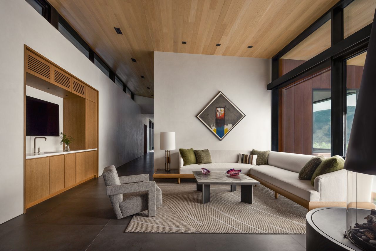 Tour this quietly elegant Aspen house which interlinks art and nature ...